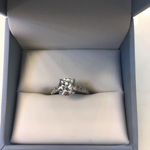 Sold Charles & Colvard Moissanite